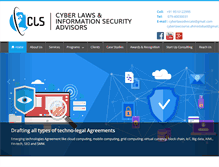 Tablet Screenshot of cyberralegalservices.com